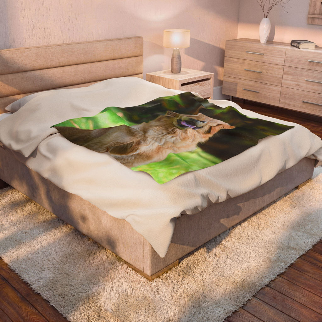 Custom Photo Blanket - Your Photo on Soft Velveteen