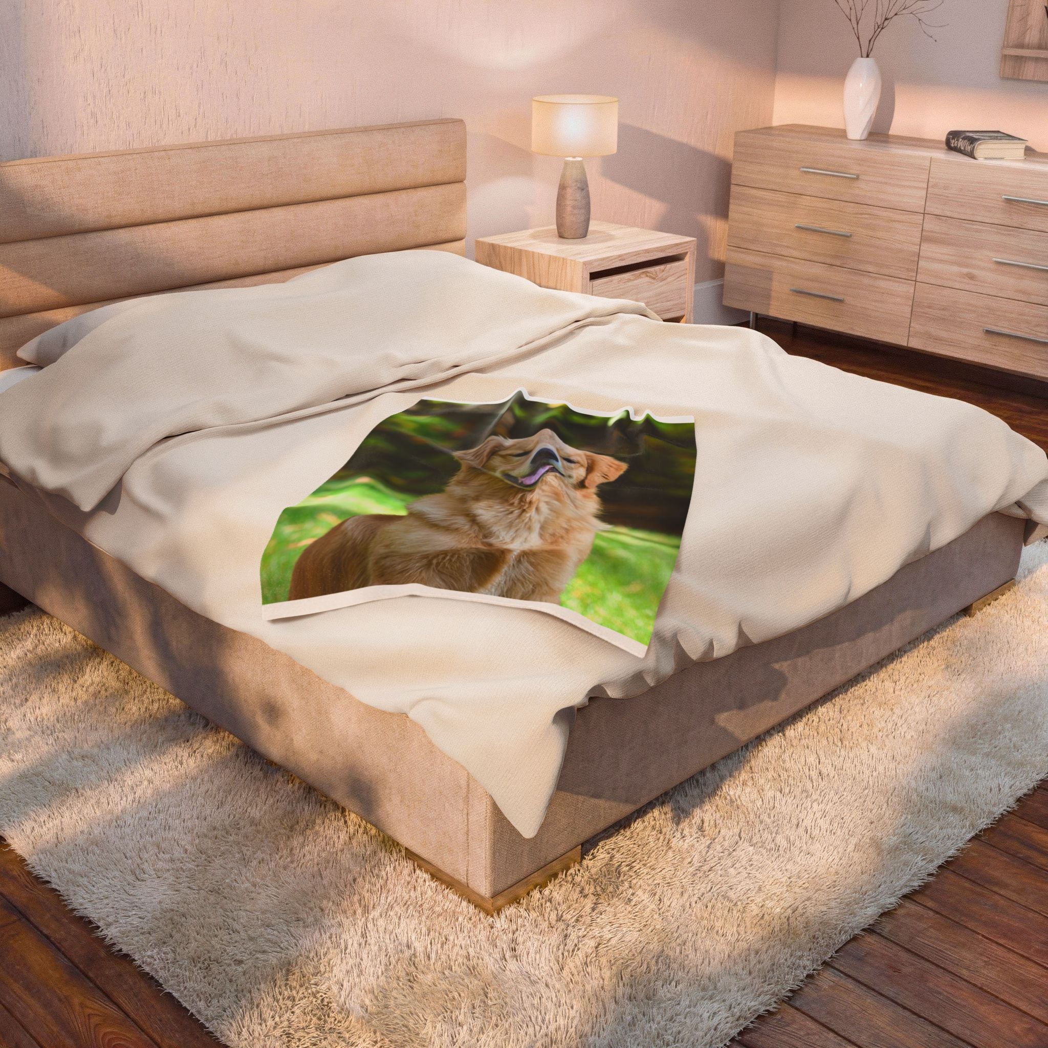 Custom Photo Blanket - Your Photo on Soft Velveteen