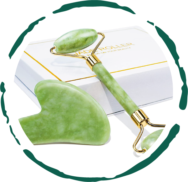 Jade Roller & Gua Sha Set | Evening Ritual Gift Box