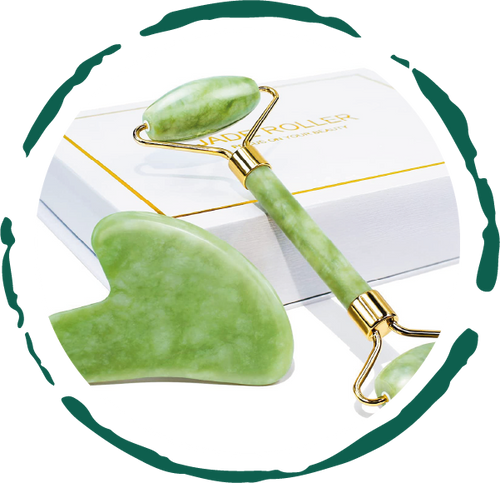 Jade Roller & Gua Sha Set | Evening Ritual Gift Box