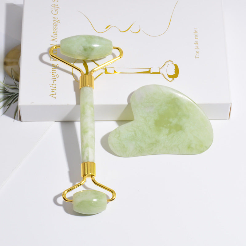 Jade Roller & Gua Sha Set | Evening Ritual Gift Box